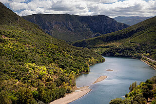 Die Landschaft in Valdeorras