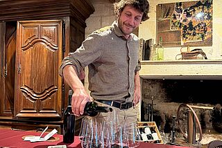 Verkostung mit Adrien David Beaulieu, Château Coutet