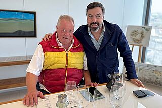 Mit Jean-Charles Cazes, Château Lynch-Bages