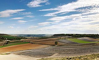 Malerische Landschaft in Spanien