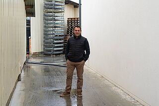 Winzer des Weinguts Carmenere