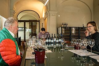 Heiner und Anja zu Besuch bei Angelo Gaja