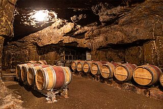 Weinkeller von Domaine Filliatreau