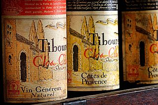 Clos Cibonne Flaschen