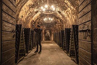 Weinkeller des Weinguts Berlucchi