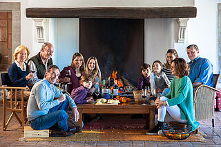 Die ganze Familie des Weinguts