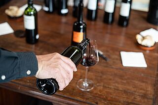 Weinverkostung Carmenere