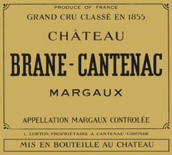 Brane Cantenac Chateau Brane Cantenac 2eme Cru 2016