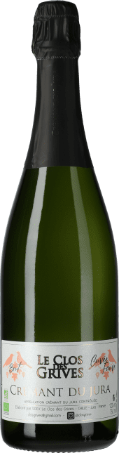 Le Clos des Grives Cremant du Jura Cuvée Fauve Brut Flaschengärung