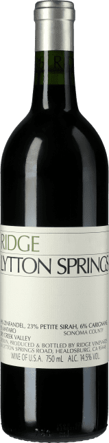 Ridge Lytton Springs 2017