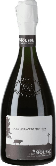 Moussé Fils Champagne La Confiance De Mon Pére Rosé Extra Brut Flaschengärung 2019