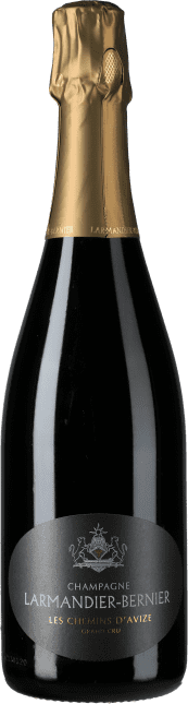 Larmandier-Bernier Champagne Les Chemins d'Avize Grand Cru Blanc de Blancs Extra Brut Flaschengärung 2015