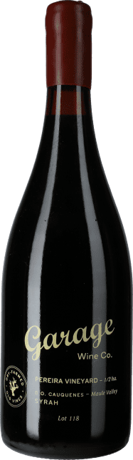 Garage Wine Pereira Vineyard Syrah Lot #118 2020