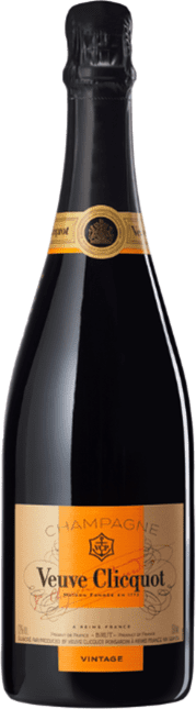 Veuve Clicquot Champagne Vintage Brut in Geschenkpackung Flaschengärung 2015