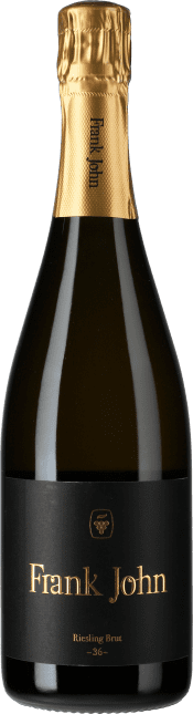 Frank John Riesling Brut 36 Flaschengärung 2019