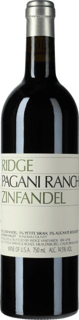 Ridge Zinfandel Pagani Ranch 2022