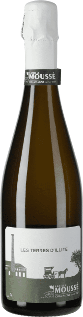 Moussé Fils Champagne Les Terres d'Illite Blanc de Noirs Extra Brut Flaschengärung 2020