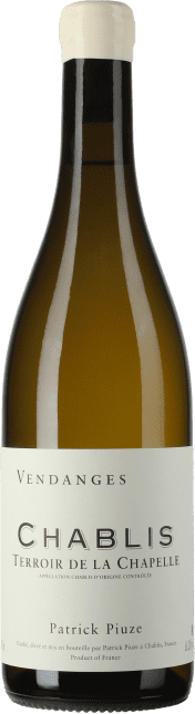 Patrick Piuze Chablis Terroir de la Chapelle 2023