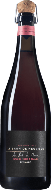 Le Brun de Neuville Champagne Au Bout du Chemin Rosé Blanc de Noirs et Blanc Extra Brut Flaschengärung