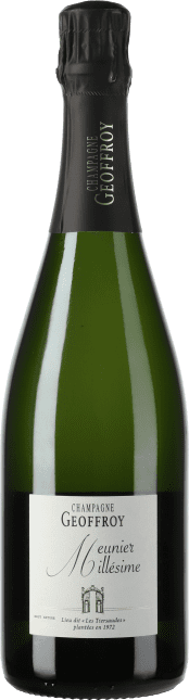 Geoffroy Champagne Les Tiersaudes Brut Nature Flaschengärung 2019