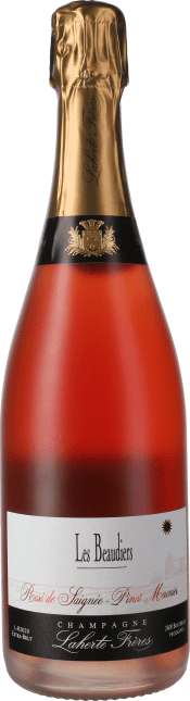 Laherte Freres Champagne Les Beaudiers Rosé de Saignée Extra Brut Flaschengärung 2020