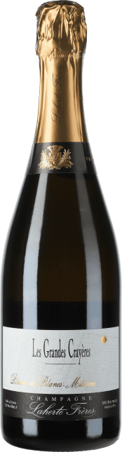 Laherte Freres Champagne Les Grandes Crayères Blanc de Blancs Extra Brut Flaschengärung 2020