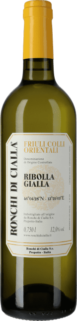 Ronchi di Cialla Ribolla Gialla 2023